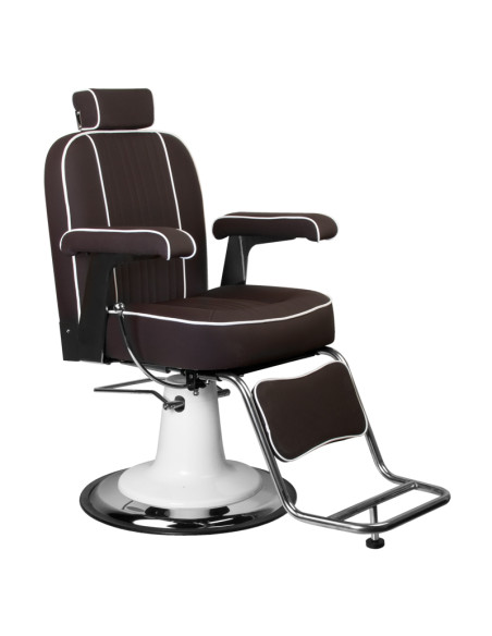 Gabbiano amadeo brown barber chair