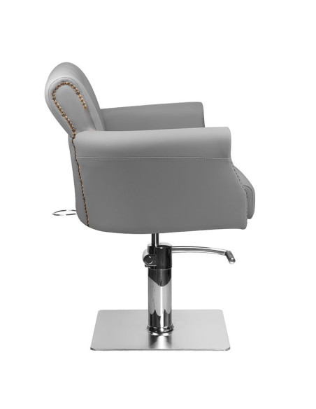 Hair system barber chair ber 8541 gray
