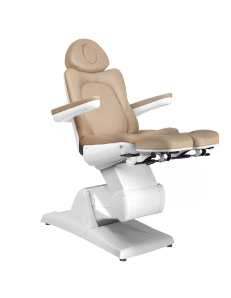 Electric cosmetic chair azzurro 870s pedi 3 strong cappuccino