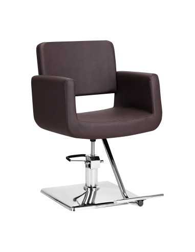 Gabbiano Helsinki hairdressing chair brown 
