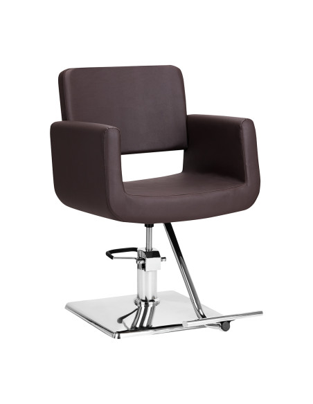 Gabbiano Helsinki hairdressing chair brown 