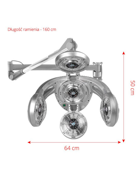 Gabbiano infrazon hanging gd-505w silver