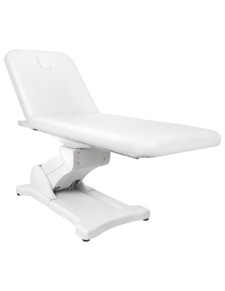 Electric bed for massage azzurro 808 2 pot. White