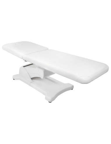 Electric bed for massage azzurro 808 2 pot. White