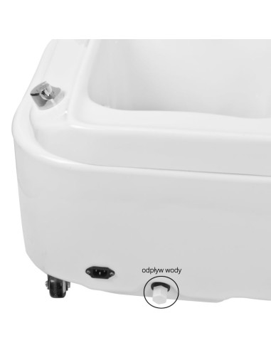 Azzurro tray for pedicure with hydromassage a023