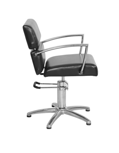 Gabbiano black hairdressing chair in Brussels