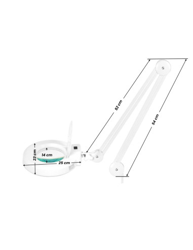 S4 LED magnifier lamp + tripod