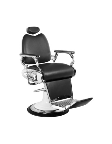 Gabbiano black moto style barber chair