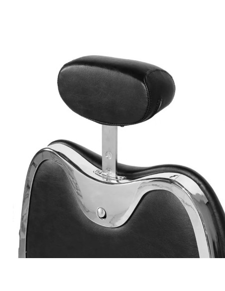 Gabbiano black moto style barber chair