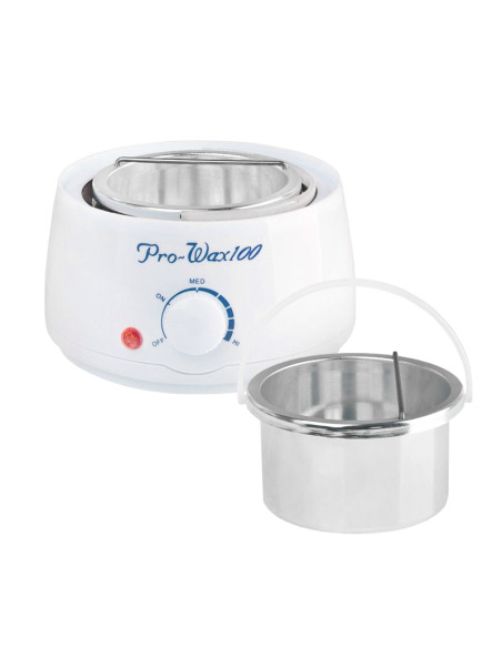Pro wax heater 400ml can, 100w white