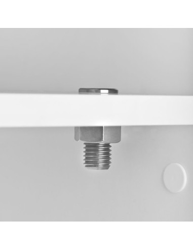 Inox tube magnifier lamp holder
