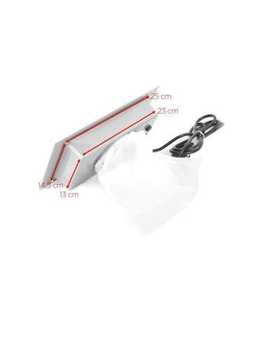 Momo S-41 built-in dust absorber silver