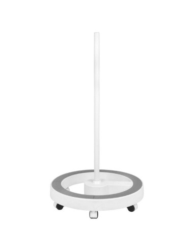 Elegant white lamp stand