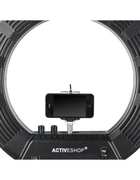 Ring light 18 "48w led black + tripod