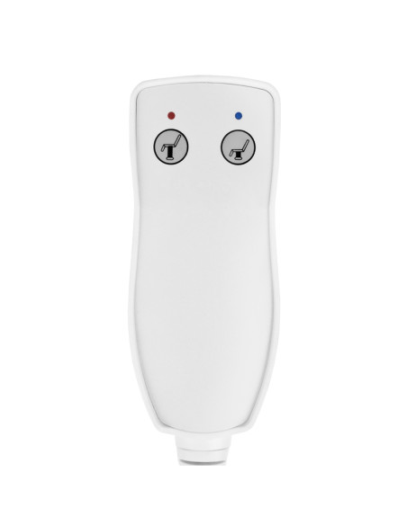 Electric bed massage azzurro 336 1 force. White