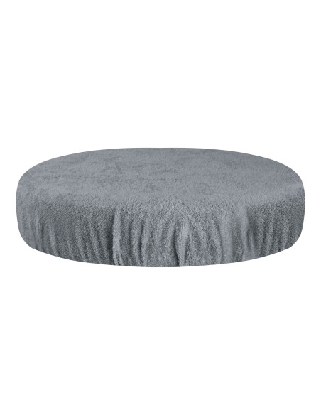 GREY TERRY COVER FOR STOOL