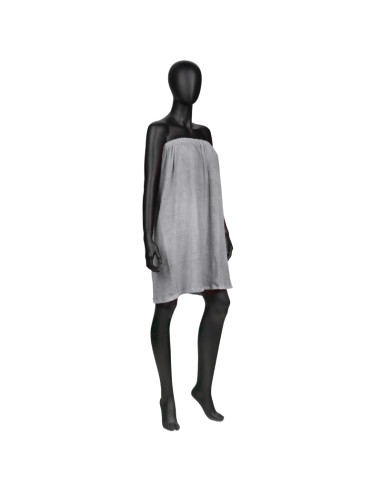 Gray terry cape No. 29
