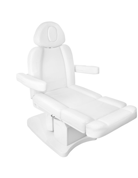 Electric cosmetic chair azzurro 708a 4 strong. white heated
