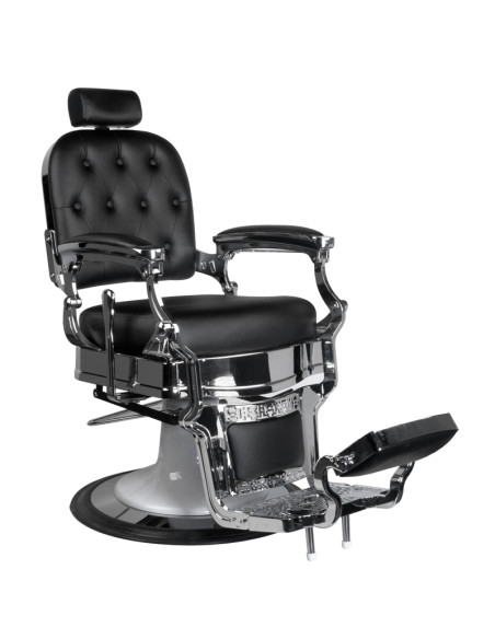 Gabbiano Ernesto barber chair in black