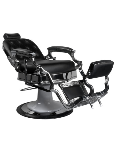 Gabbiano Ernesto barber chair in black