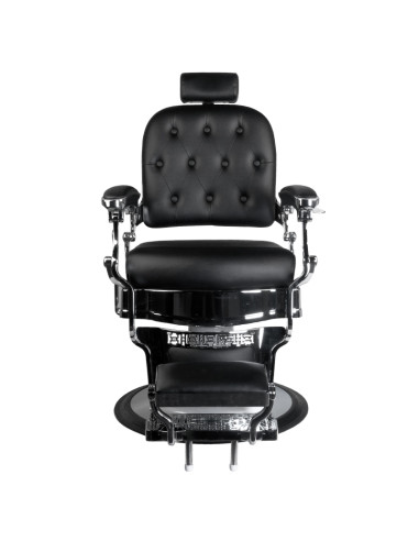 Gabbiano Ernesto barber chair in black