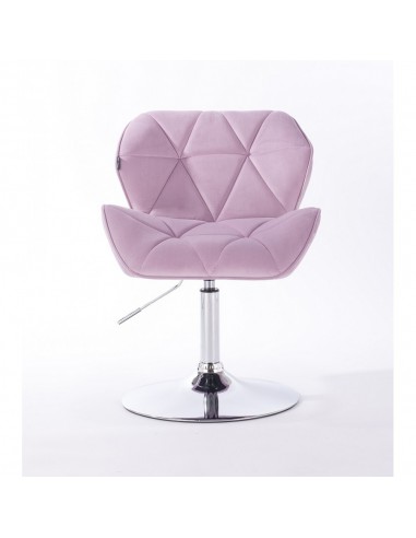 Hroove Salon Chair - Lavender Velour Bella Furniture Ireland BFHR111N