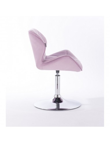 Hroove Salon Chair - Lavender Velour Bella Furniture Ireland BFHR111N