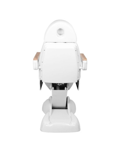 Electric cosmetic chair lux 273b + stool 304 white