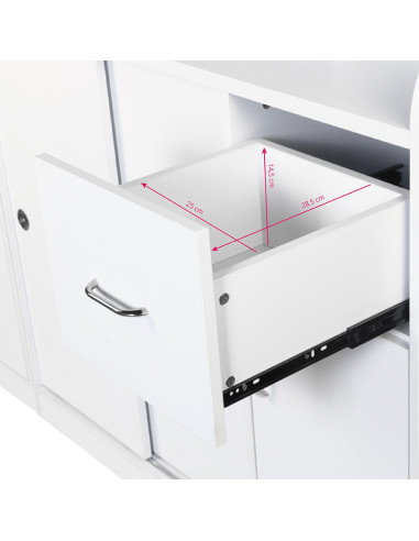 Gabbiano reception desk q-0333