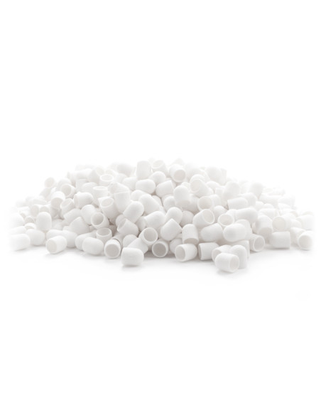 Exo Abrasive cap 10mm / 150 500 pcs hard cap white