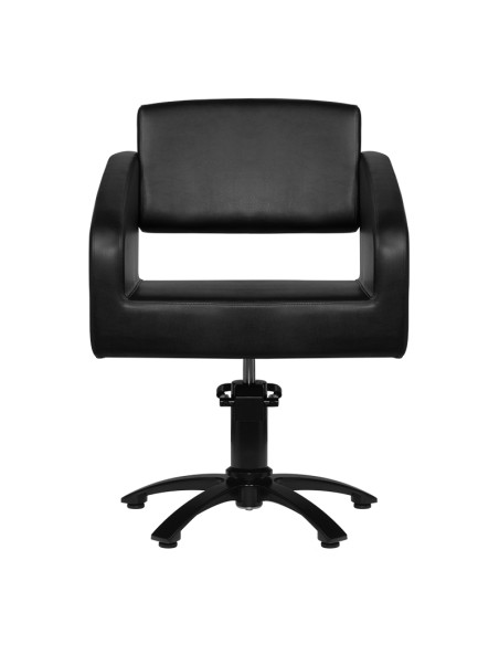 Gabbiano black bergen barber chair