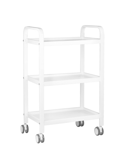 table -  cosmetic trolley Hs09 white