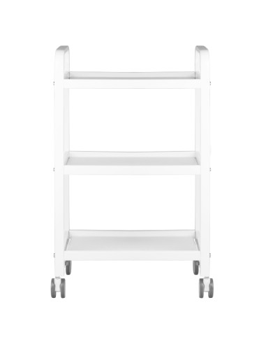 table -  cosmetic trolley Hs09 white