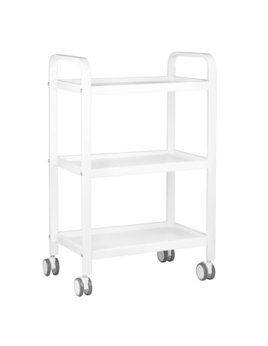 table -  cosmetic trolley Hs09 white