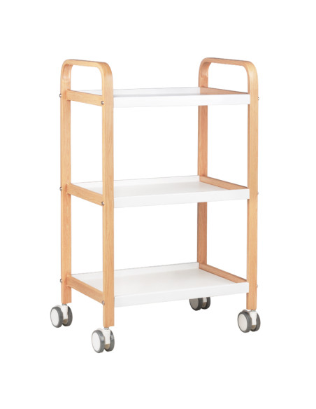 Cosmetic table hs09 wood - white