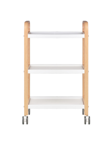 Cosmetic table hs09 wood - white