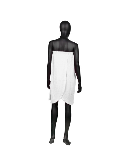 White terry cape No. 1