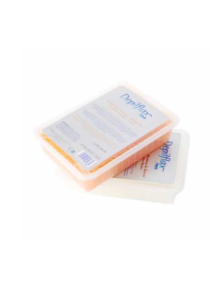 Depilflax 100 paraffin orange and peach 500g