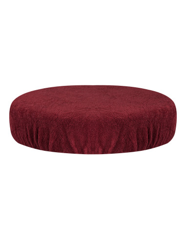 TERRY COVER FOR STOOL BURGUNDY