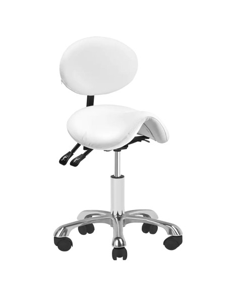 Cosmetic stool 1025 white giovanni