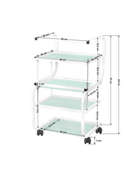 Cosmetic table type 1012 giovanni