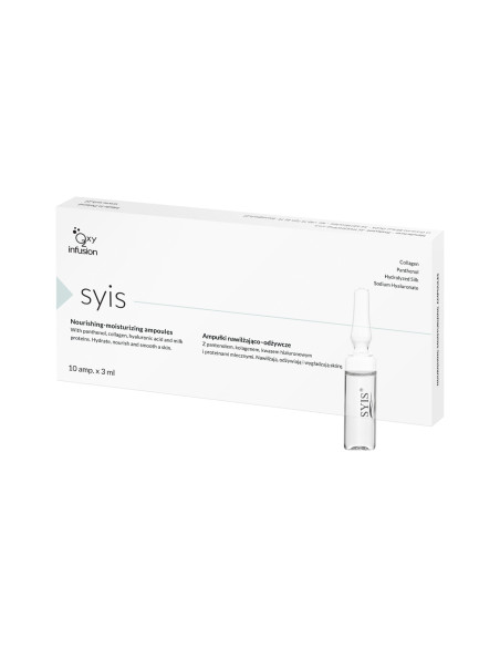 Syis moisturizing and nourishing ampoules 10x3 ml