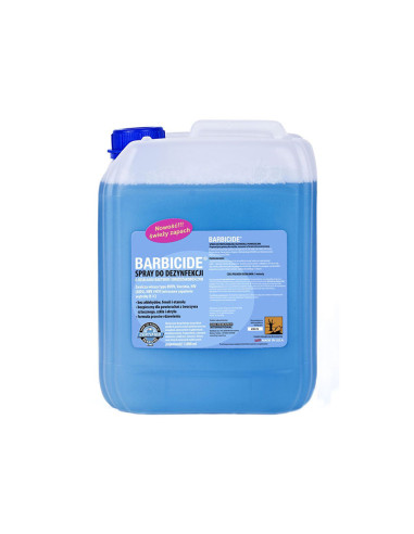 Barbicide spray for disinfecting all surfaces, fragrant - refill 5l