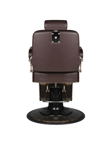 Gabbiano barber chair Boss brown