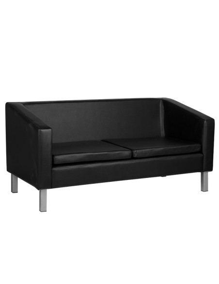 Gabbiano sofa for waiting room bm18003 black