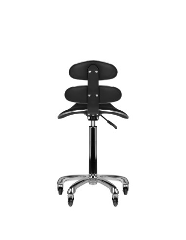 Roll speed am-880 black high cosmetic stool
