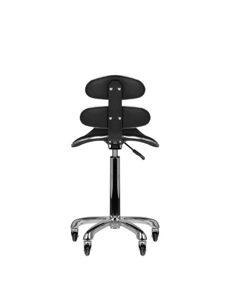 Roll speed am-880 black high cosmetic stool