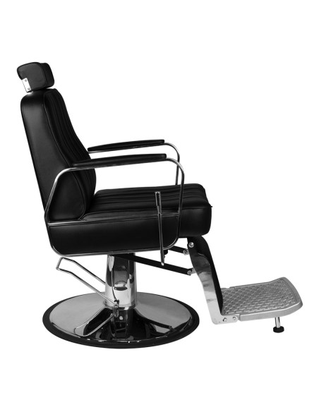 Gabbiano barber chair patrizio black