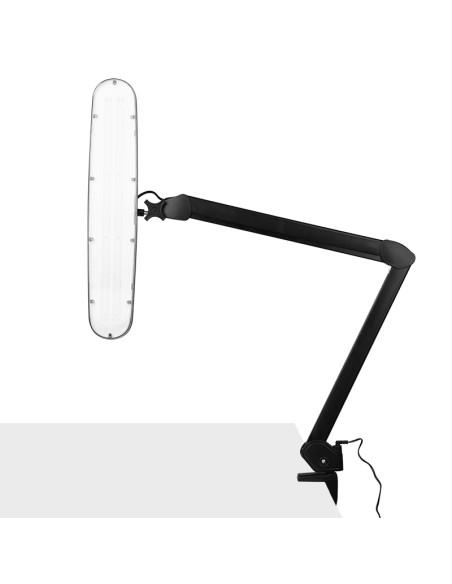 Elegant LED workshop lamp 801 l with a vice reg. black light intensity