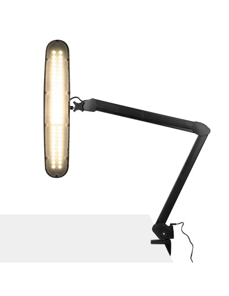Elegant 801-tl led work lamp with a vice reg. black light intensity and color